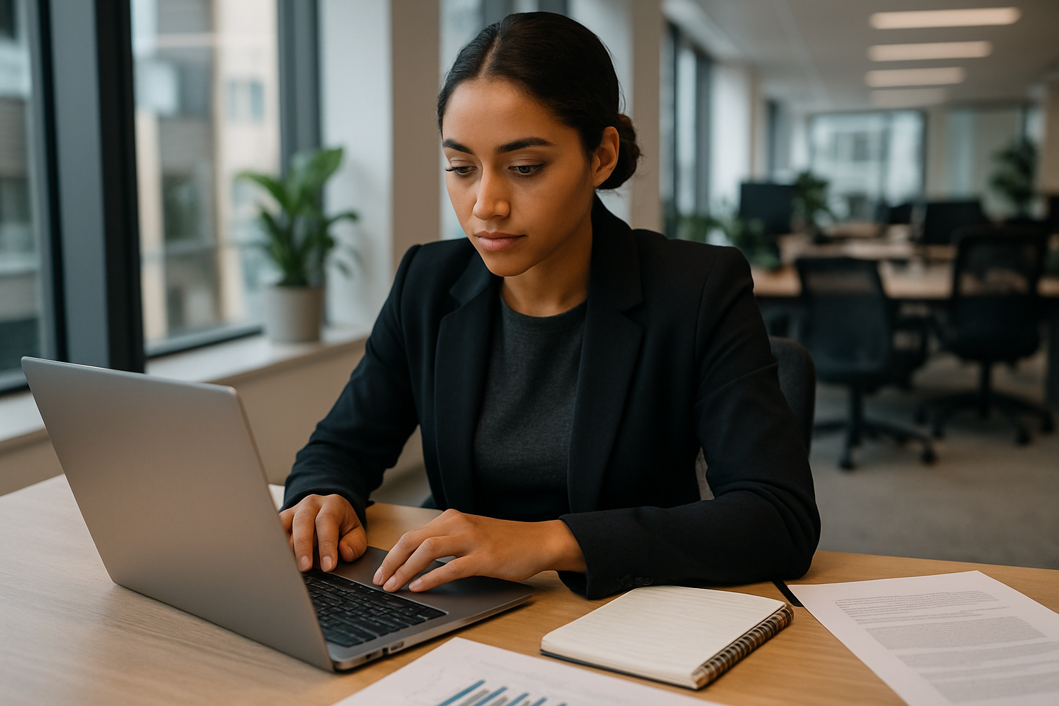 UK professional preparing career documents for penetration tester UK