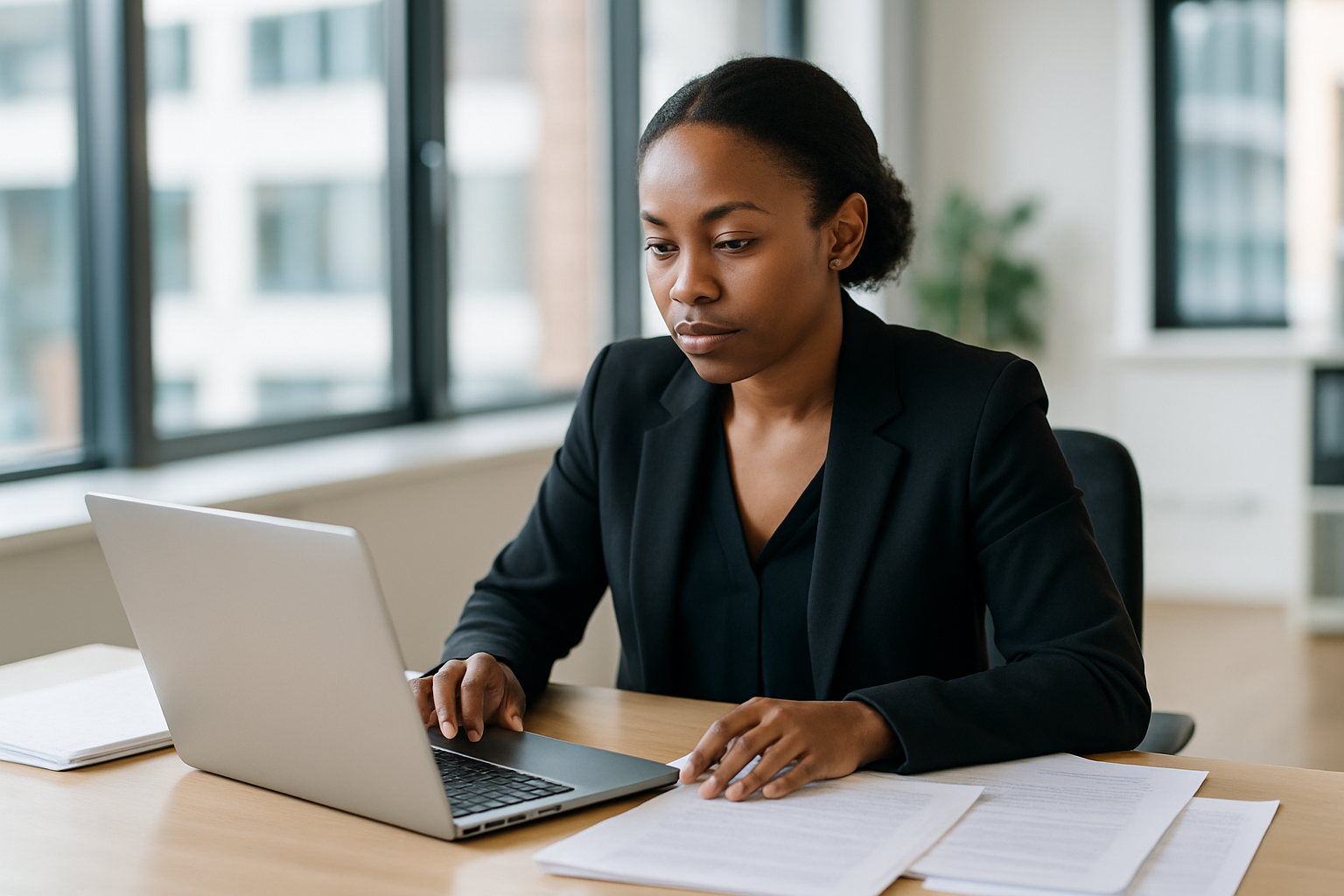 UK professional preparing career documents for Intellectual property lawyer UK