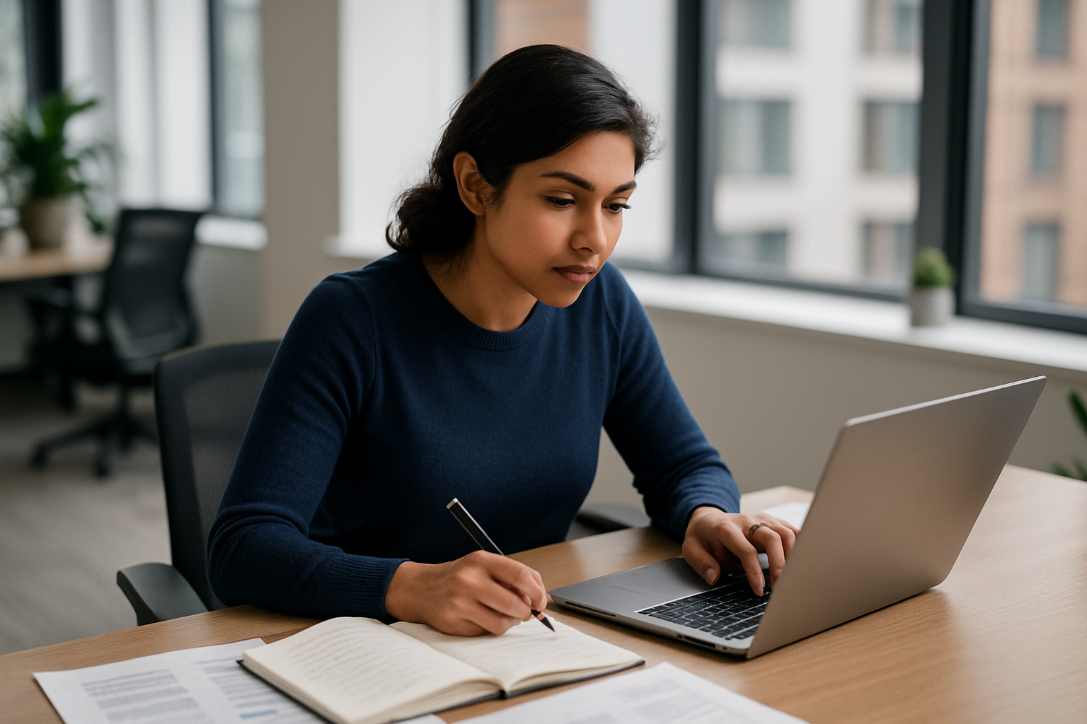 UK professional preparing career documents for cyber security analyst UK