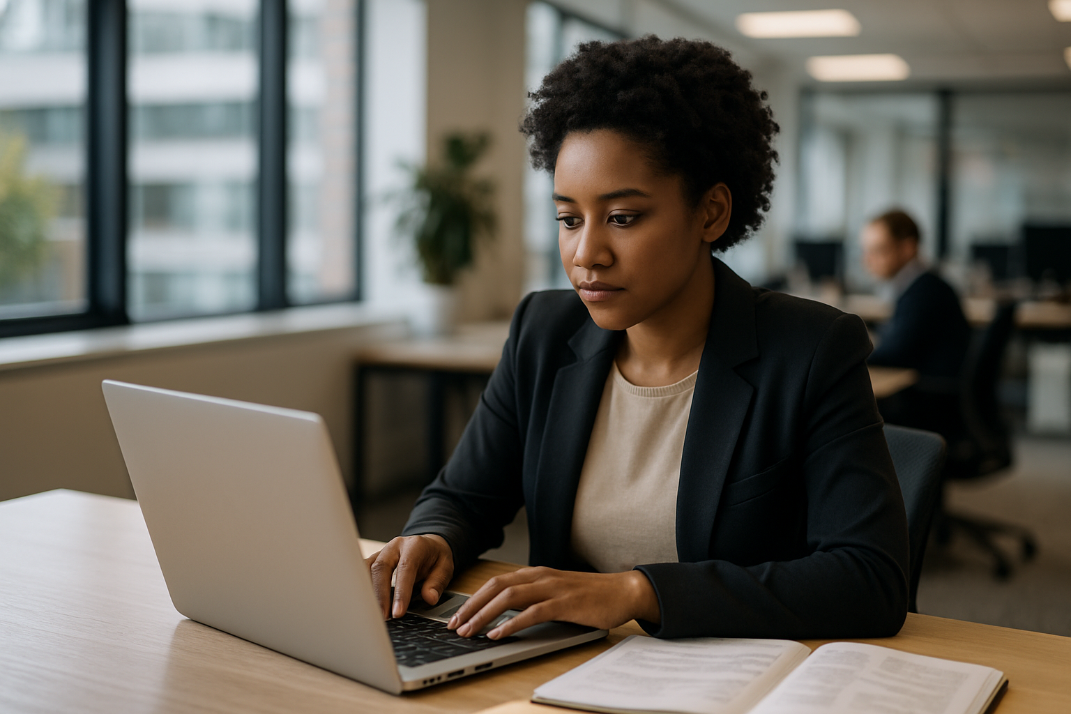 UK professional preparing career documents for Mental health first aider UK
