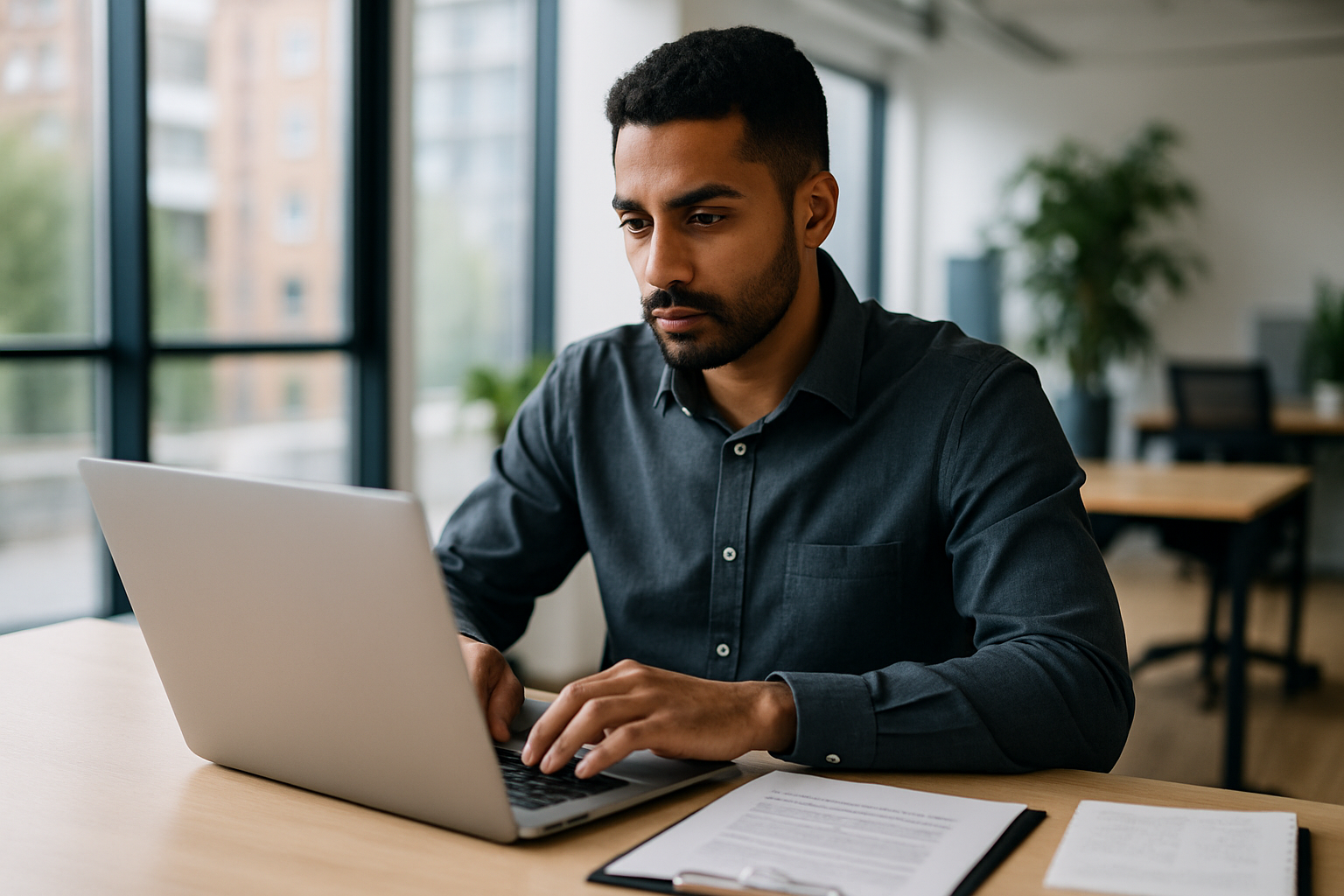 UK professional preparing career documents for bricklayer UK