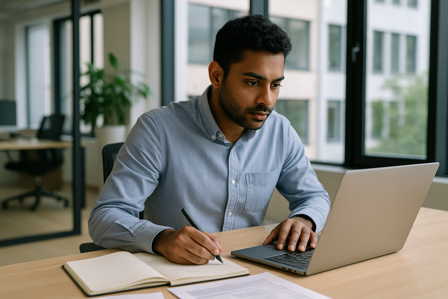 UK professional preparing career documents for mechanic