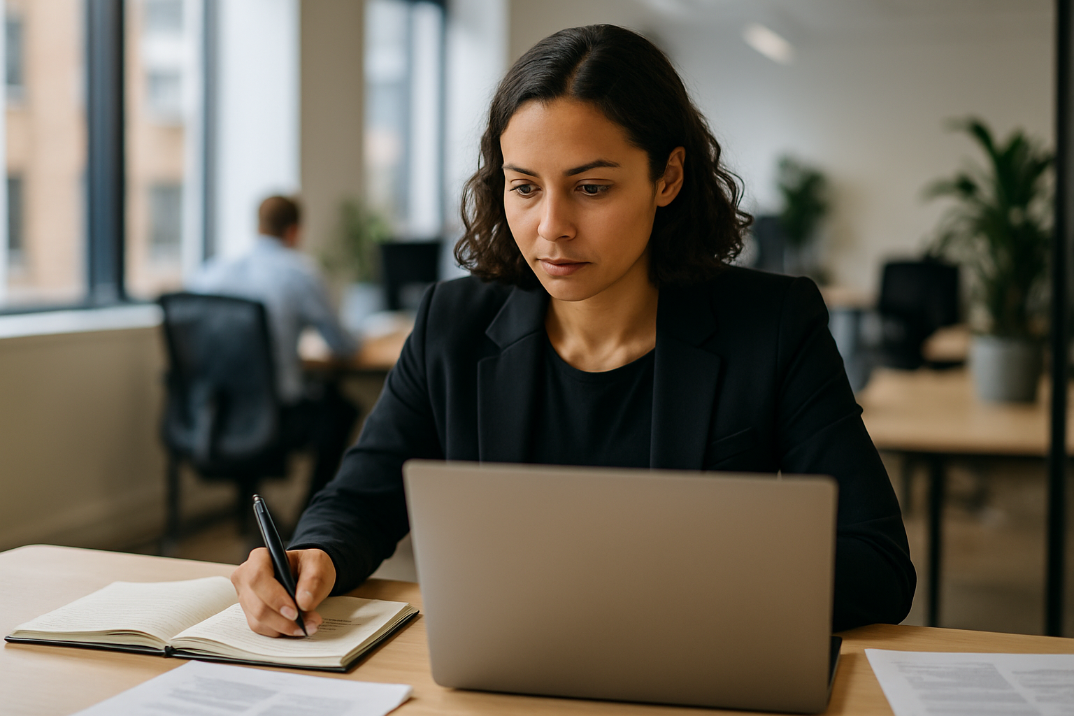 UK professional preparing career documents for psychotherapist UK