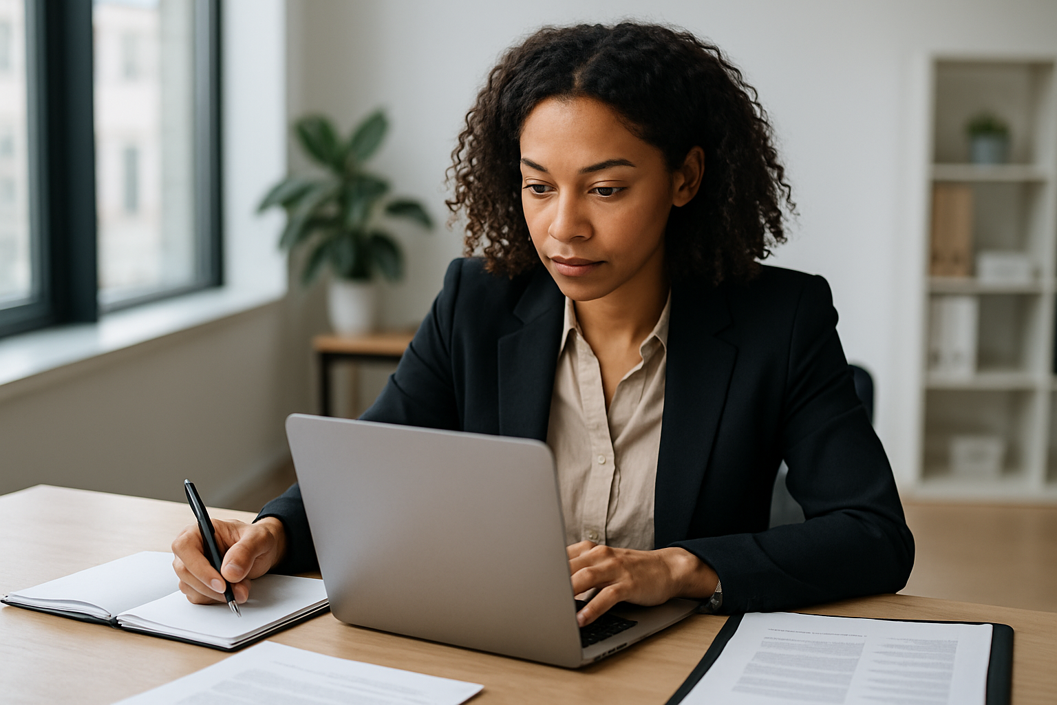 UK professional preparing career documents for criminal lawyer UK