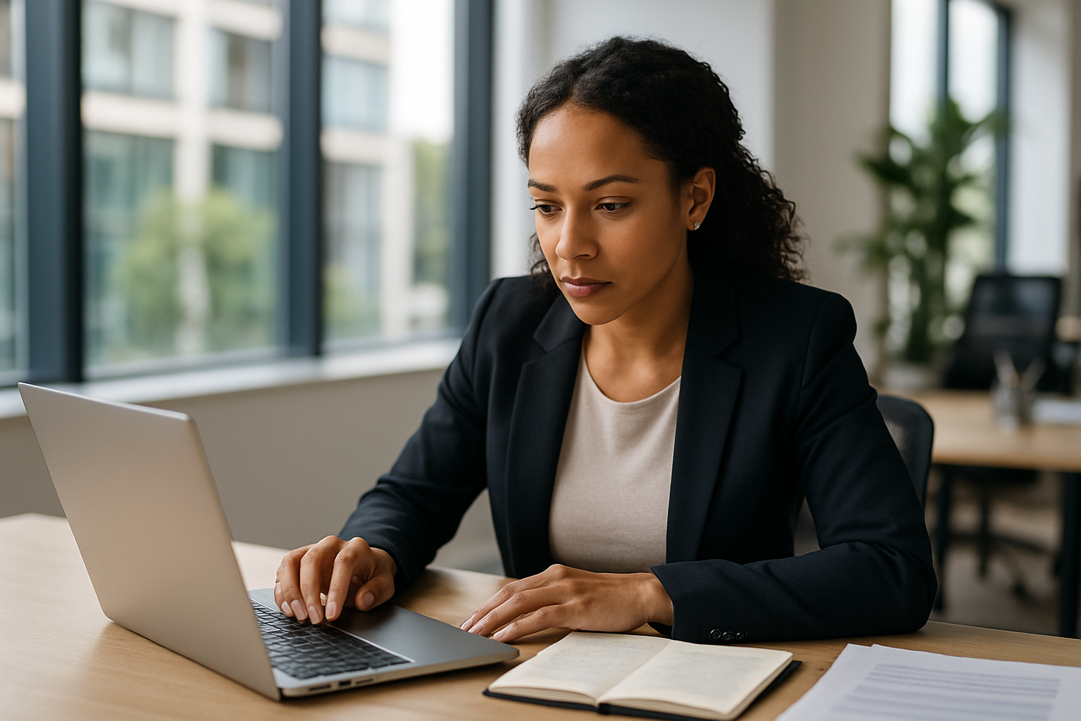 UK professional preparing career documents for customs broker UK