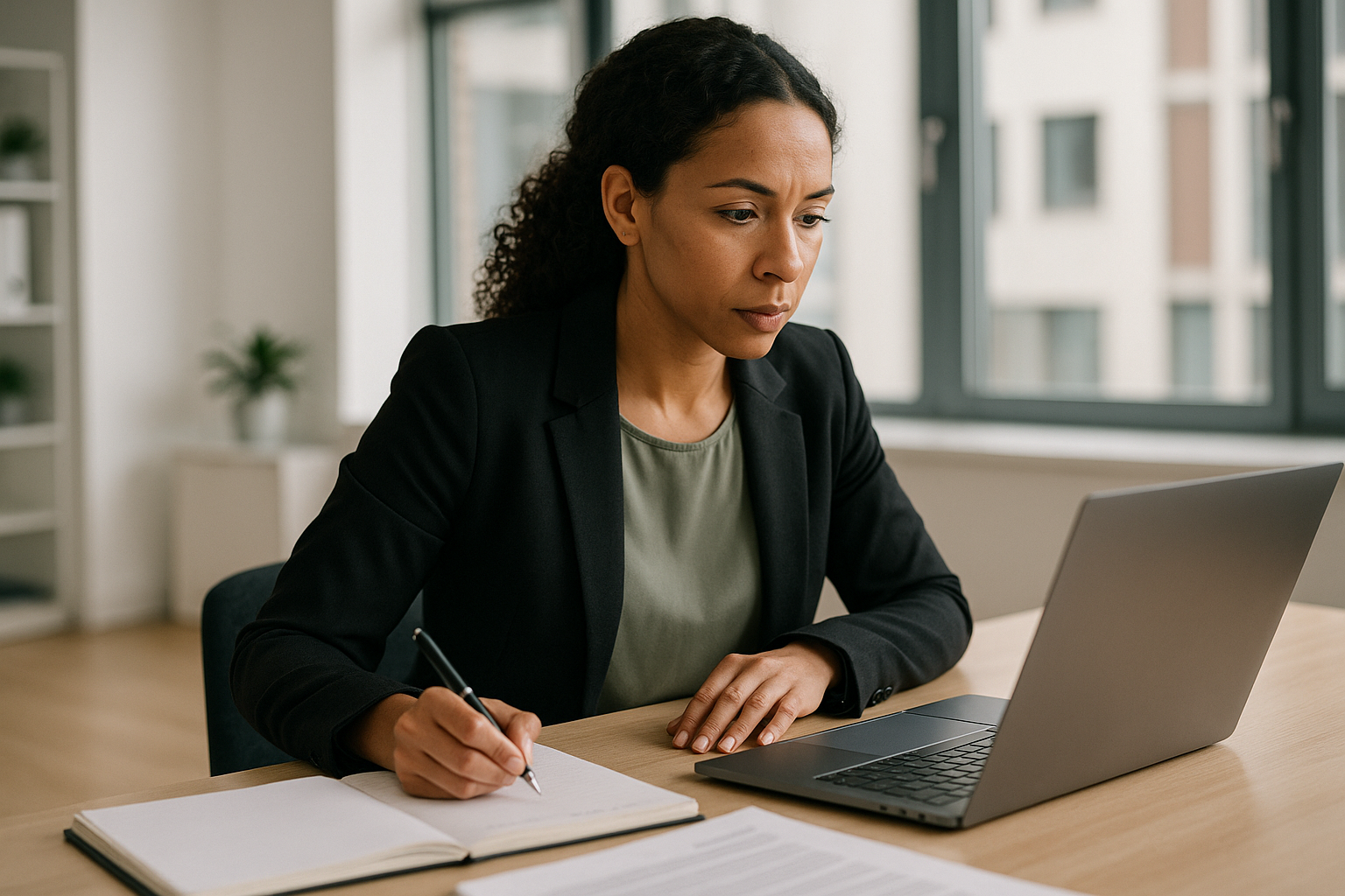 UK professional preparing career documents for Intellectual property lawyer UK