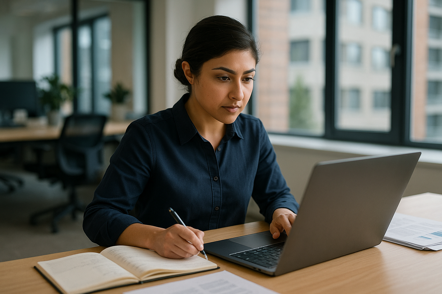 UK professional preparing career documents for mechanic