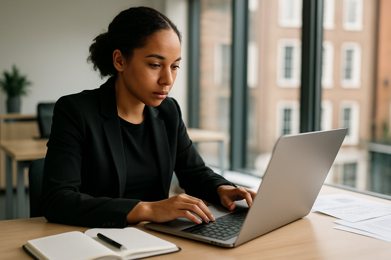 UK professional preparing career documents for diversity and inclusion UK