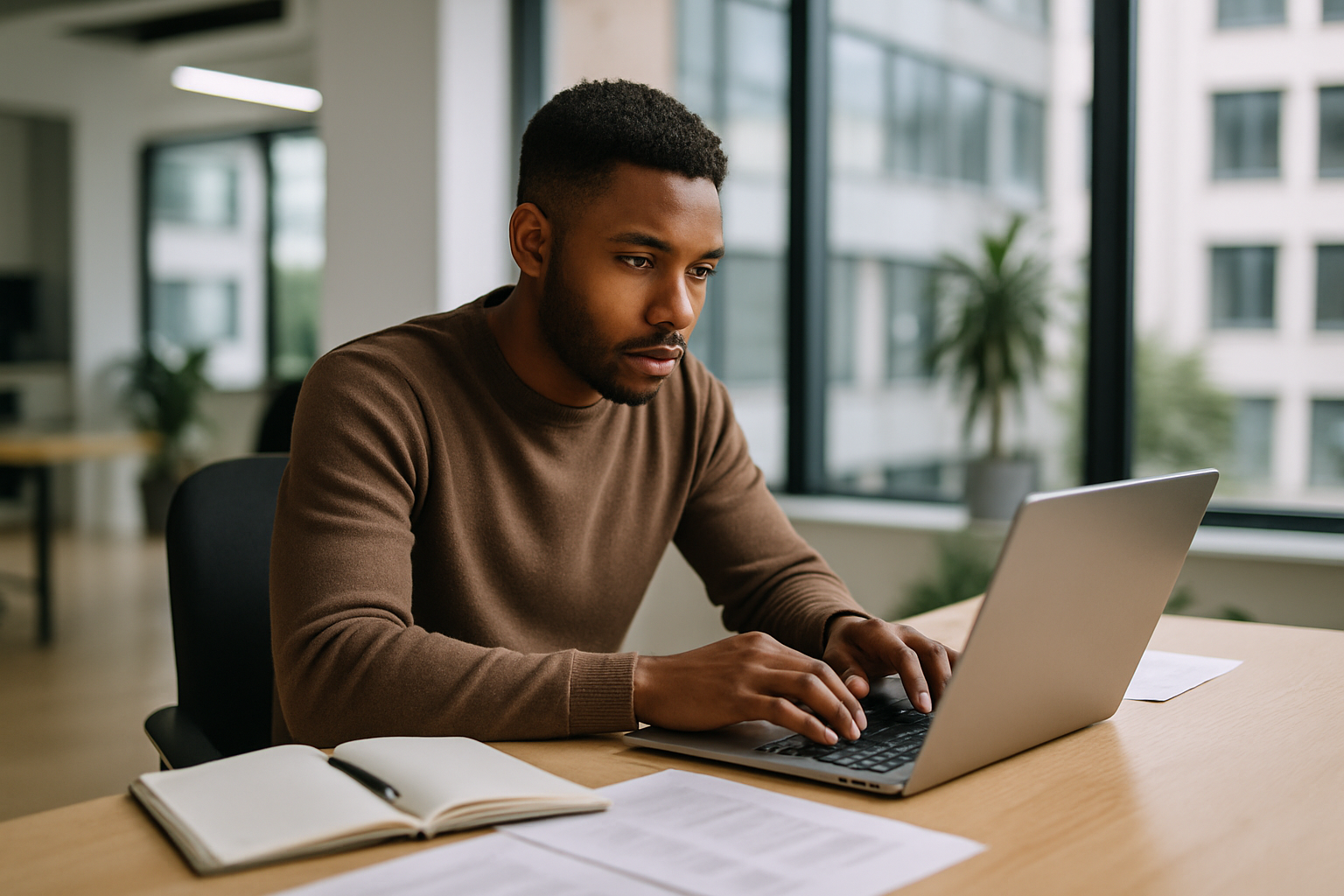 UK professional preparing career documents for fencer UK