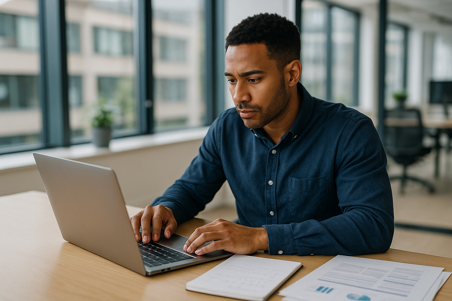 UK professional preparing career documents for apprenticeship UK