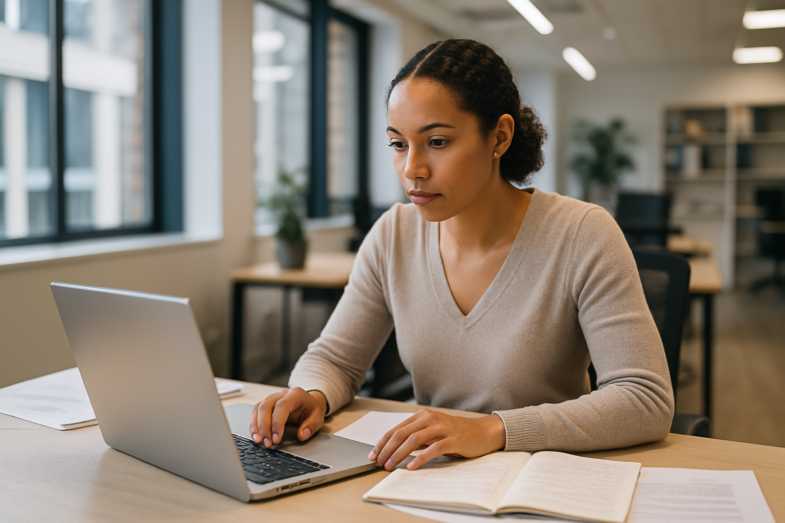 UK professional preparing career documents for career changer cover letter