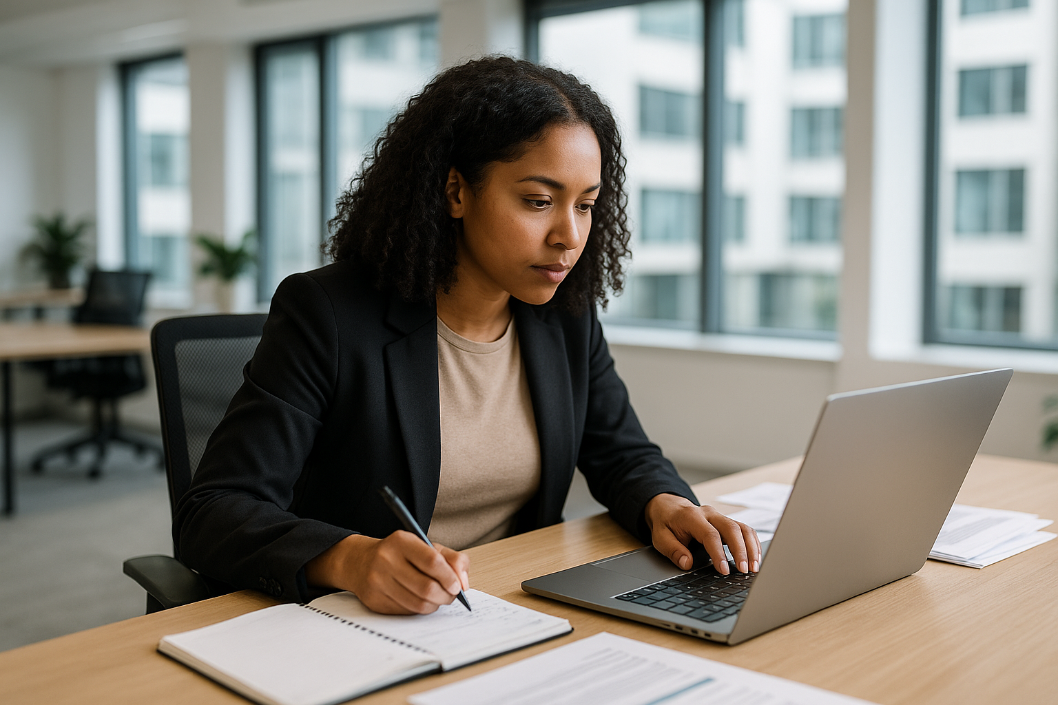 UK professional preparing career documents for wellbeing policy UK