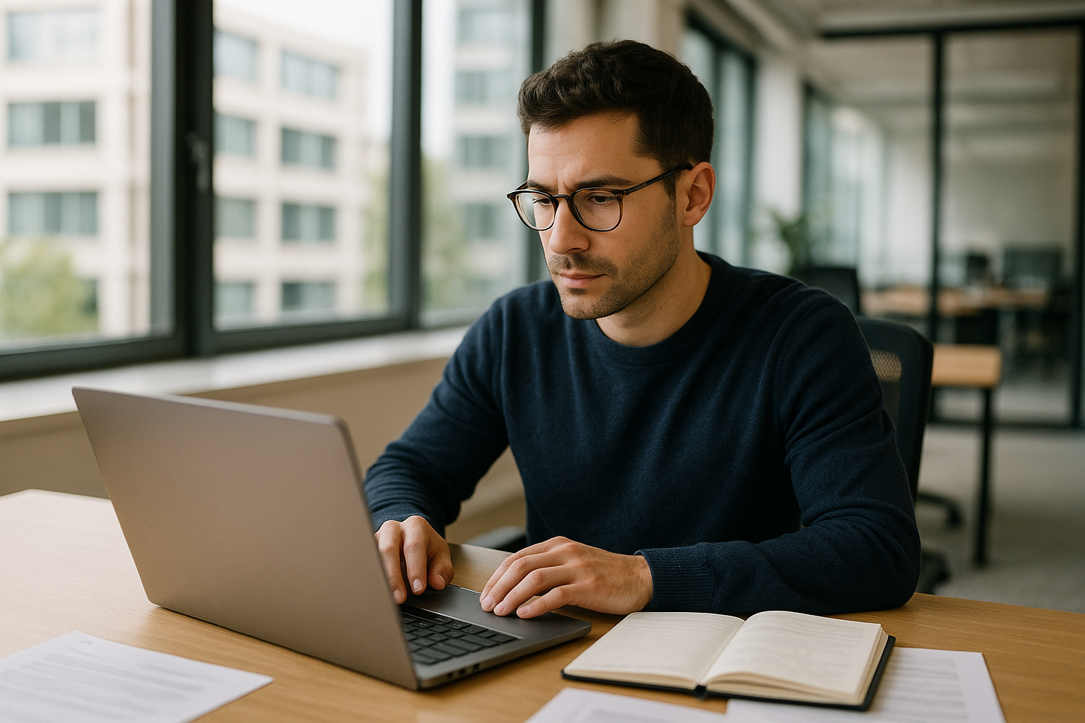 UK professional preparing career documents for apprenticeship UK
