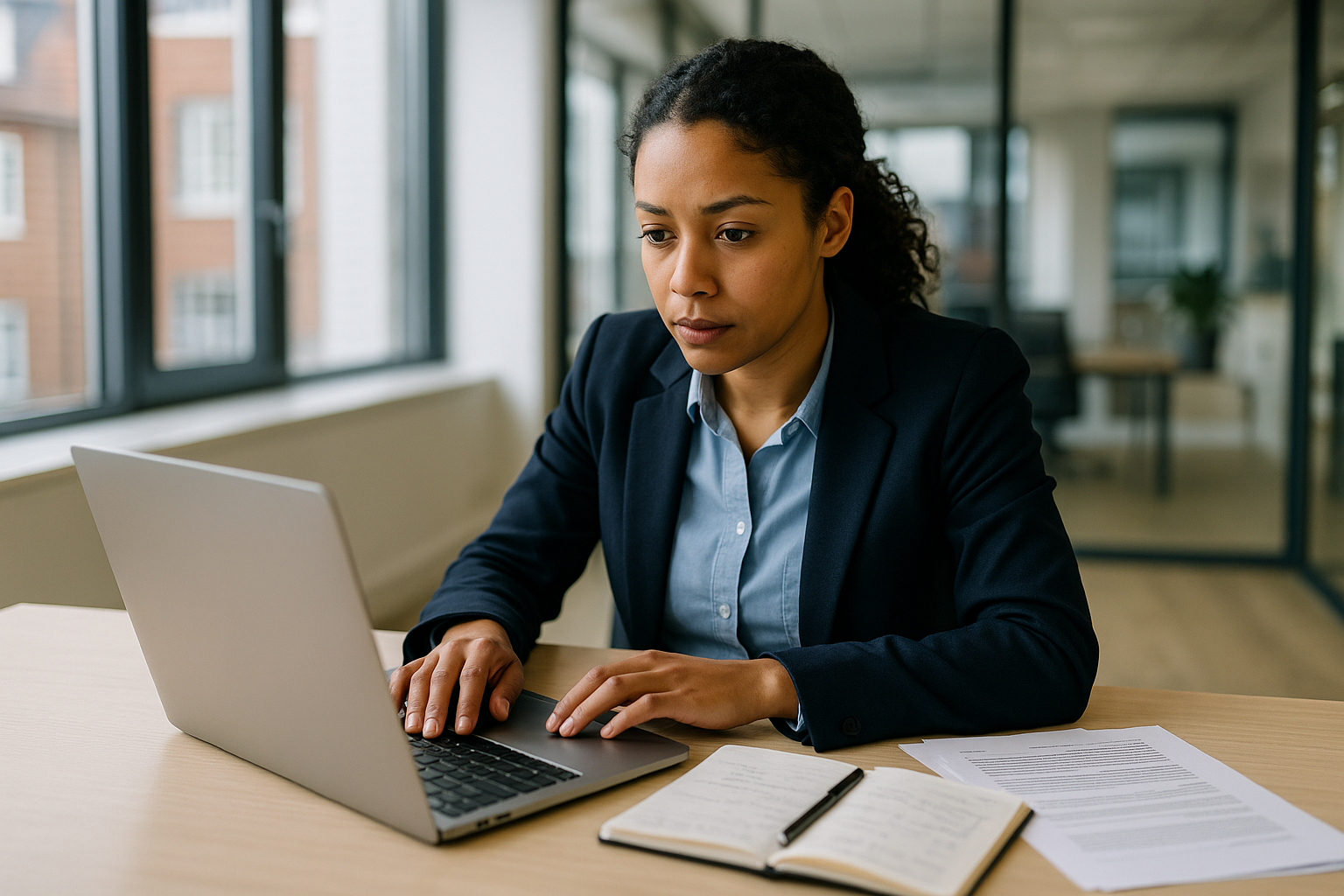 UK professional preparing career documents for interview question bank UK