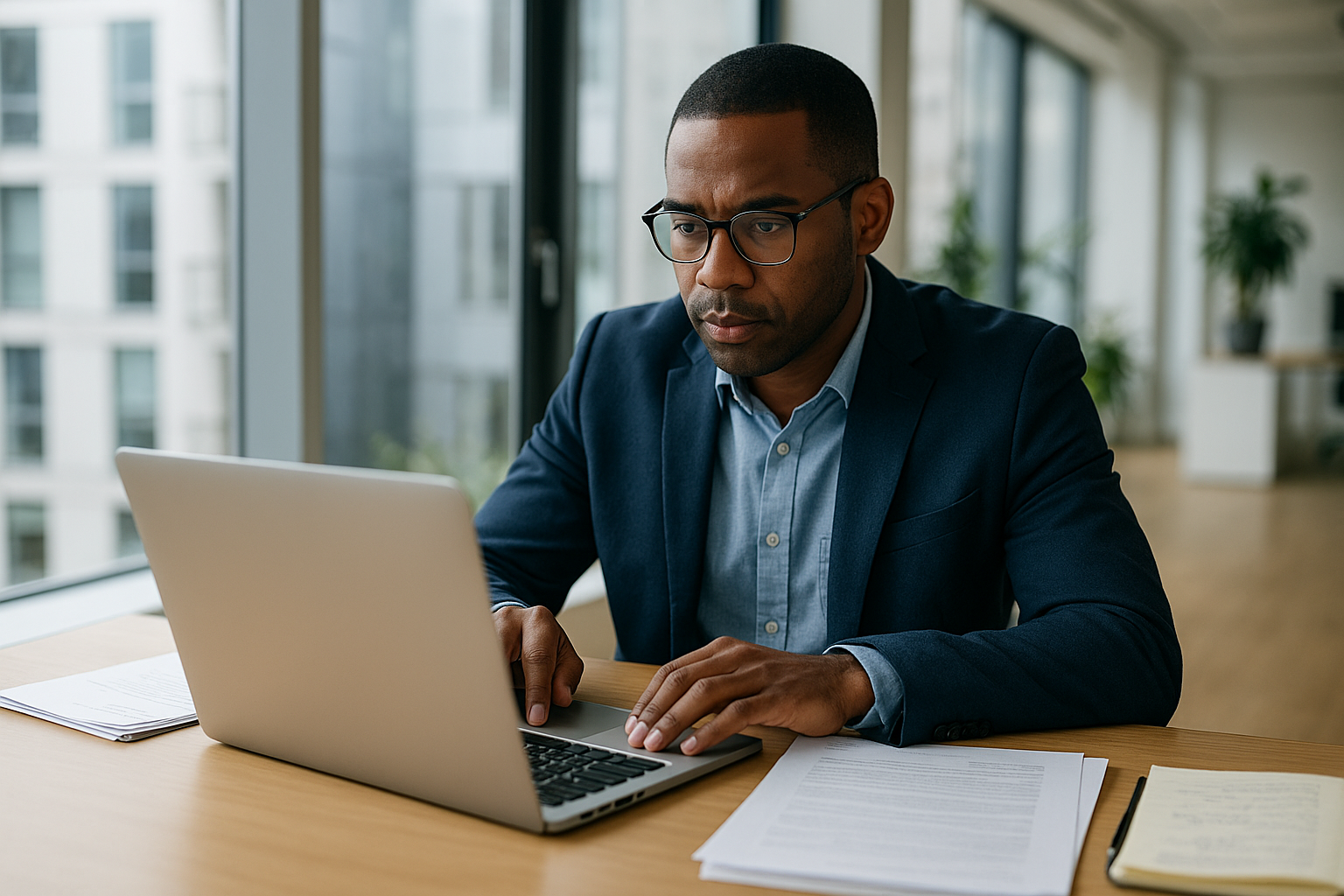 UK professional preparing career documents for Scottish Highlands jobs