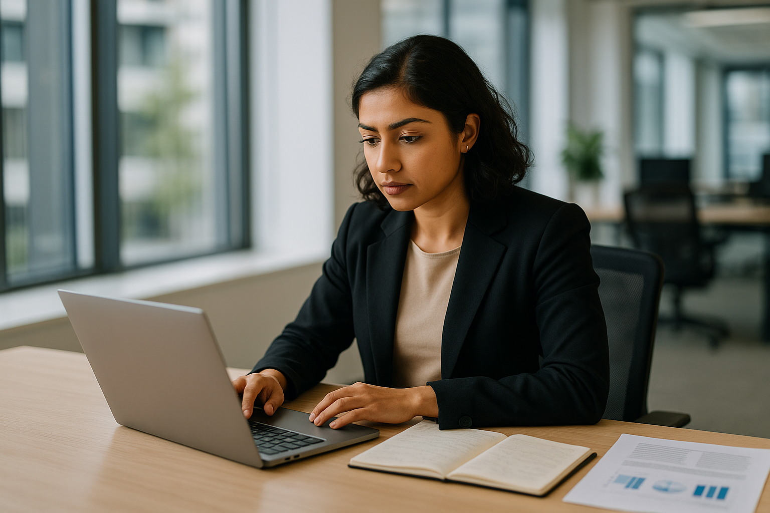 UK professional preparing career documents for Volunteering for experience UK