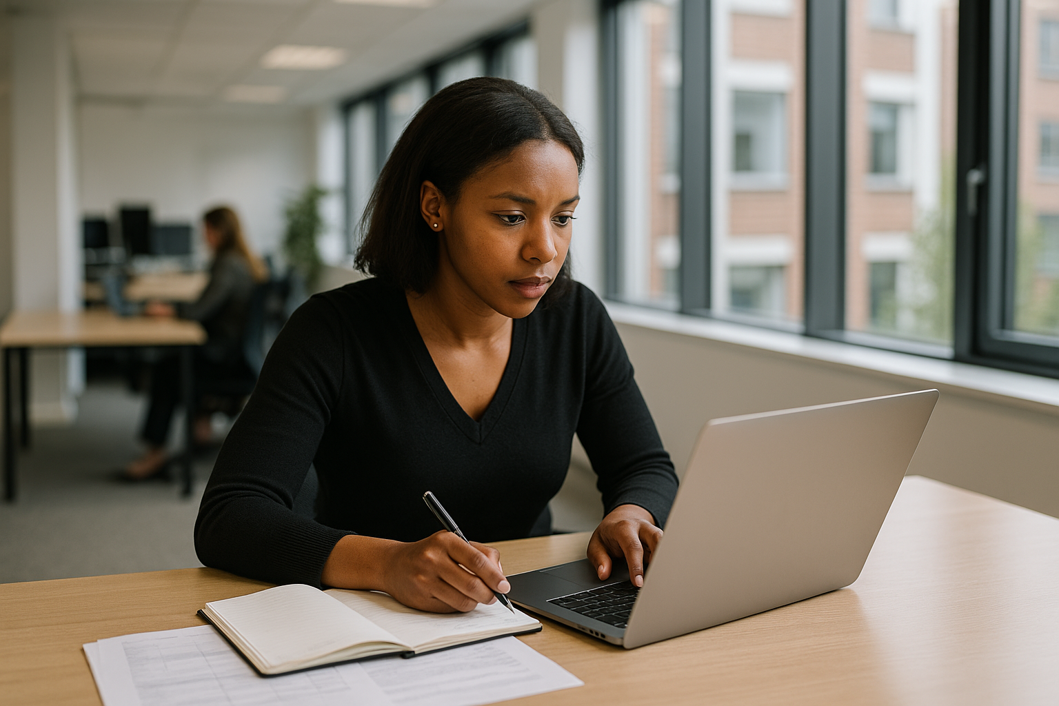 UK professional preparing career documents for bootcamp UK