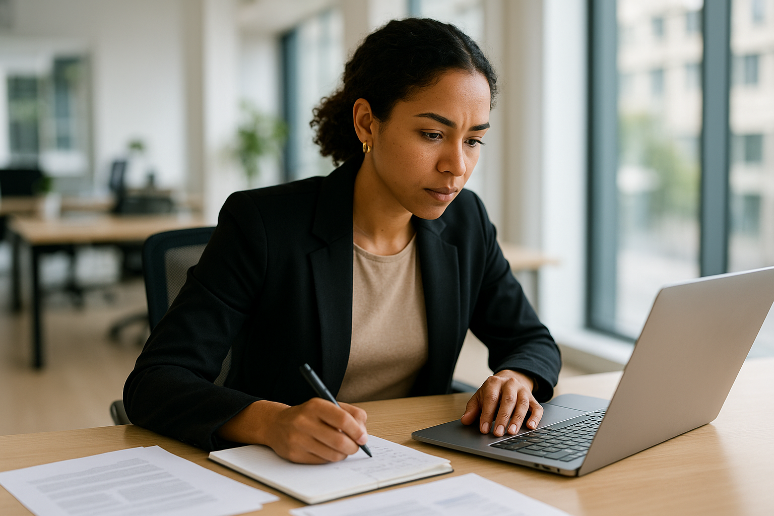 UK professional preparing career documents for dietitian