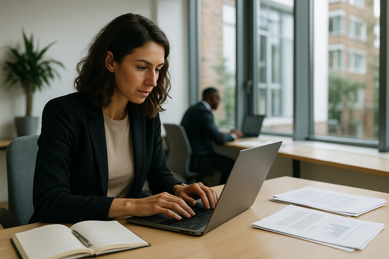 UK professional preparing career documents for scale up executive UK