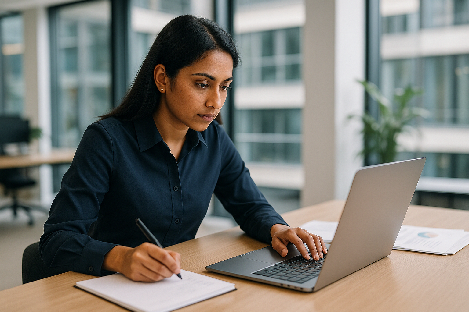 UK professional preparing career documents for off cycle internship UK