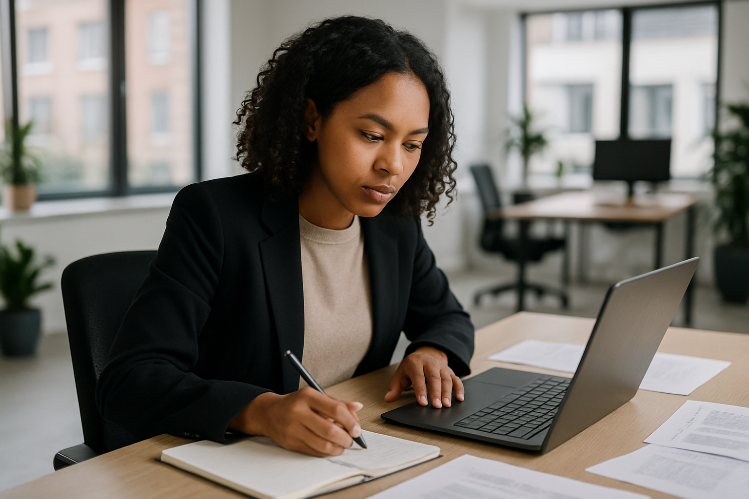 UK professional preparing career documents for graduate conversion course UK
