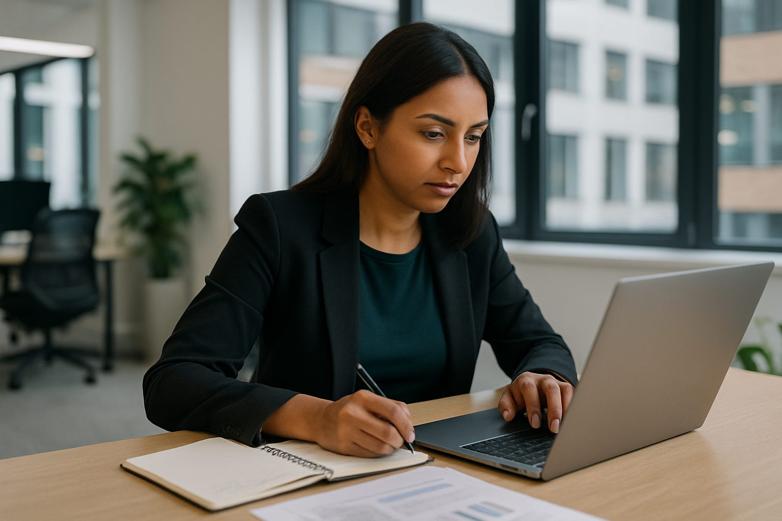 UK professional preparing career documents for Chairperson UK