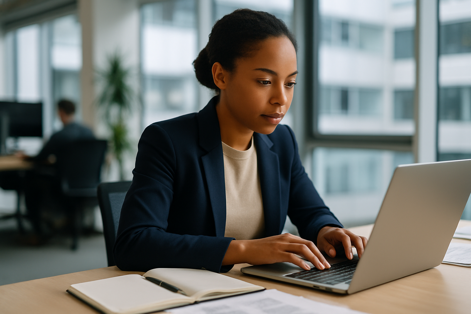 UK professional preparing career documents for Detective UK