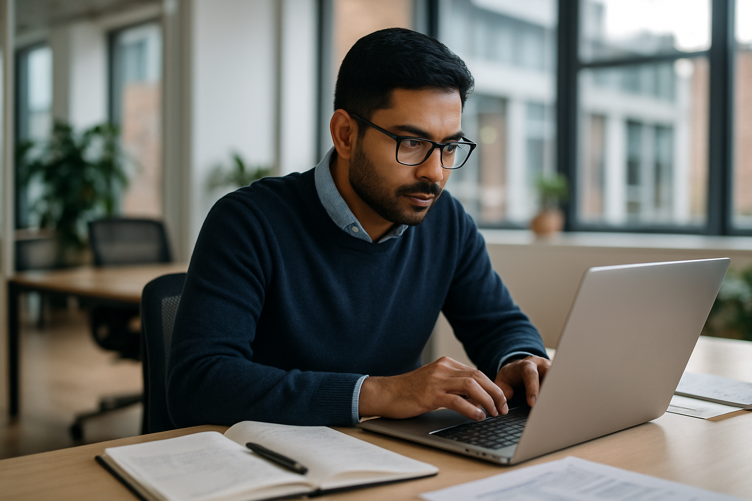 UK professional preparing career documents for Sommelier UK