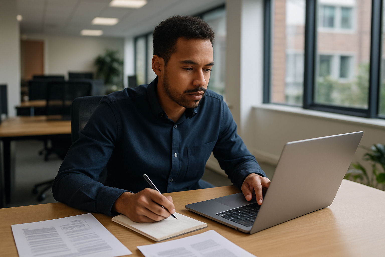 UK professional preparing career documents for Statistician UK