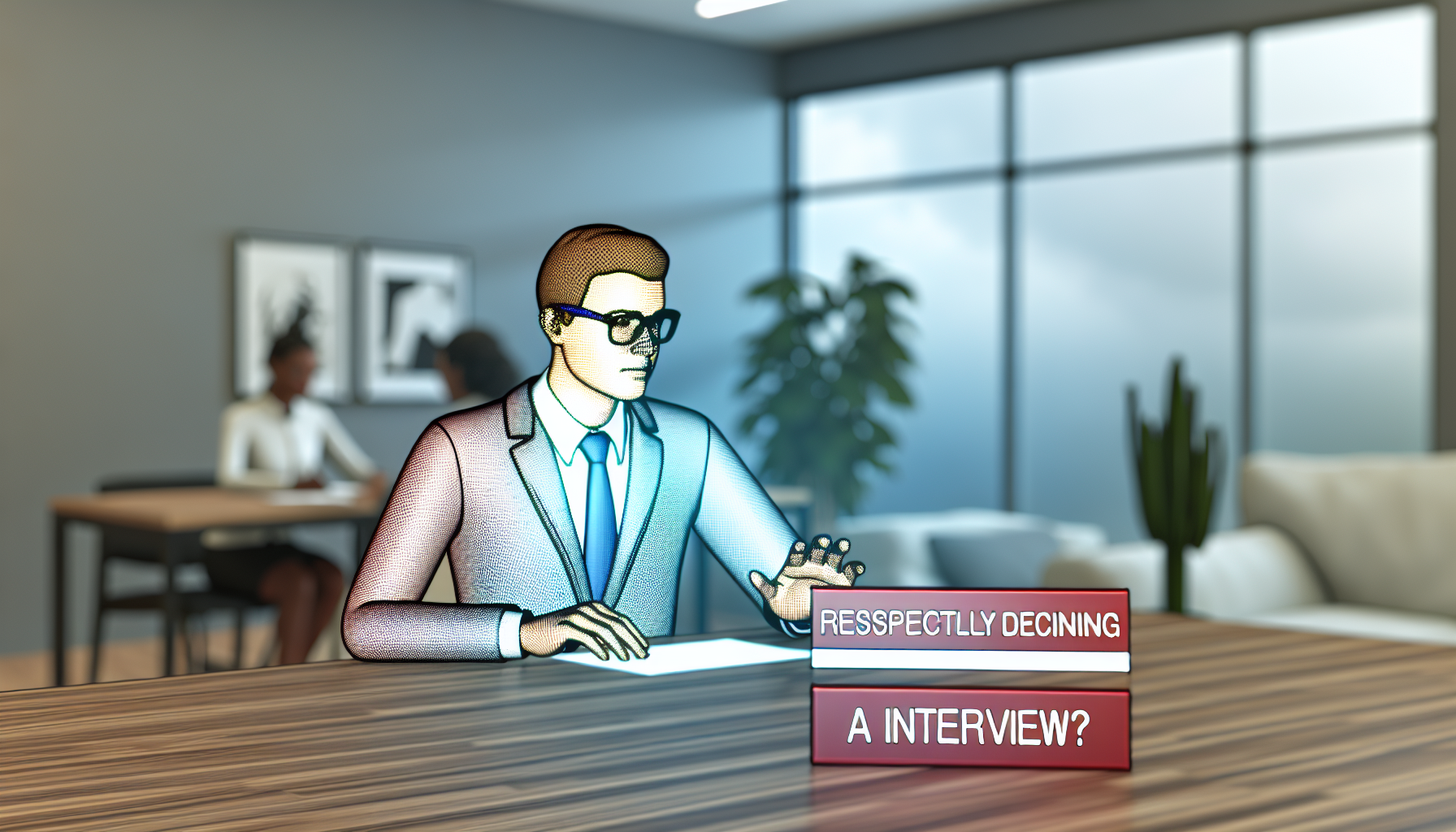UK professional working alone at a desk in a tidy office.