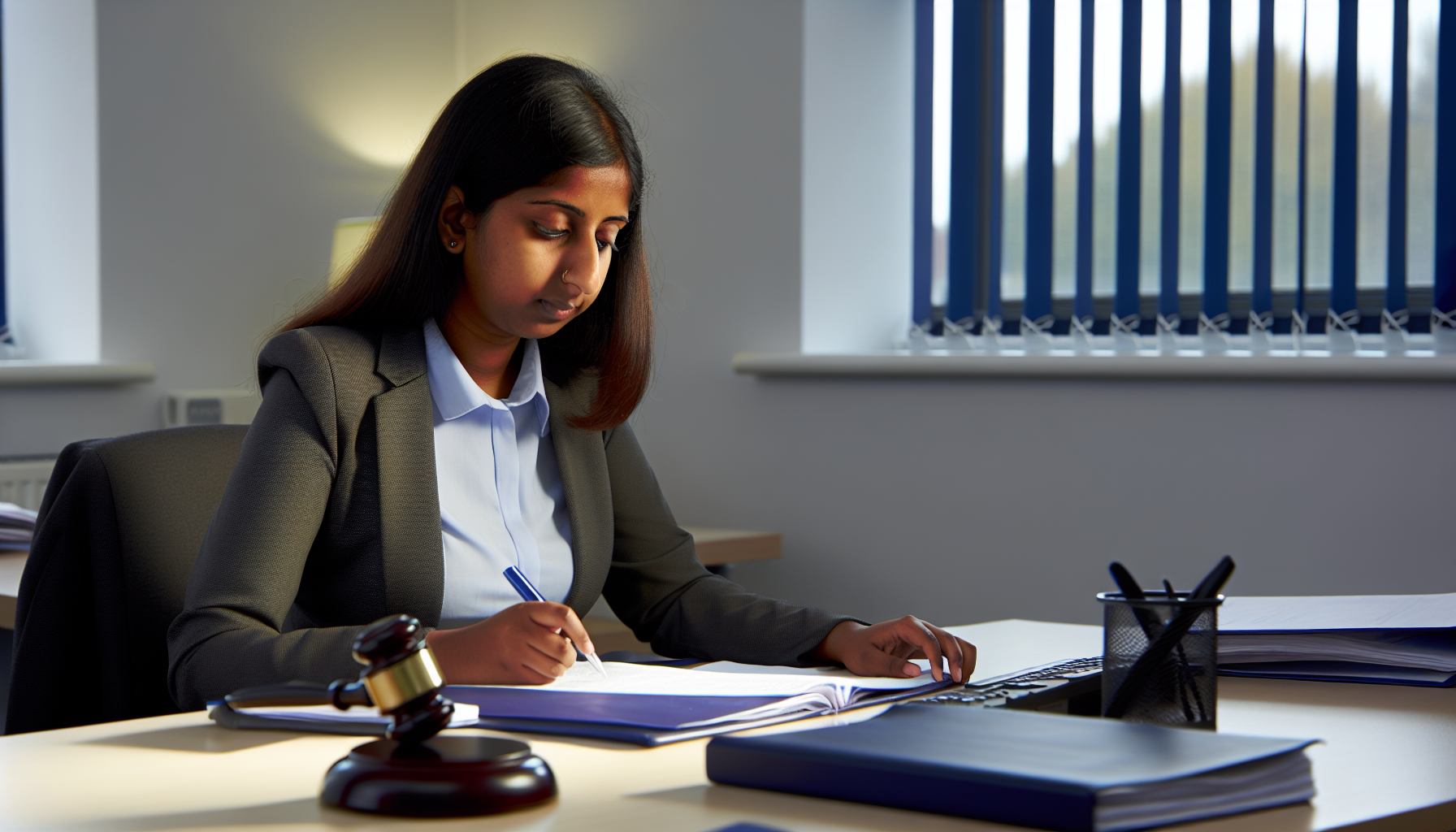 UK legal professional focusing on training materials
