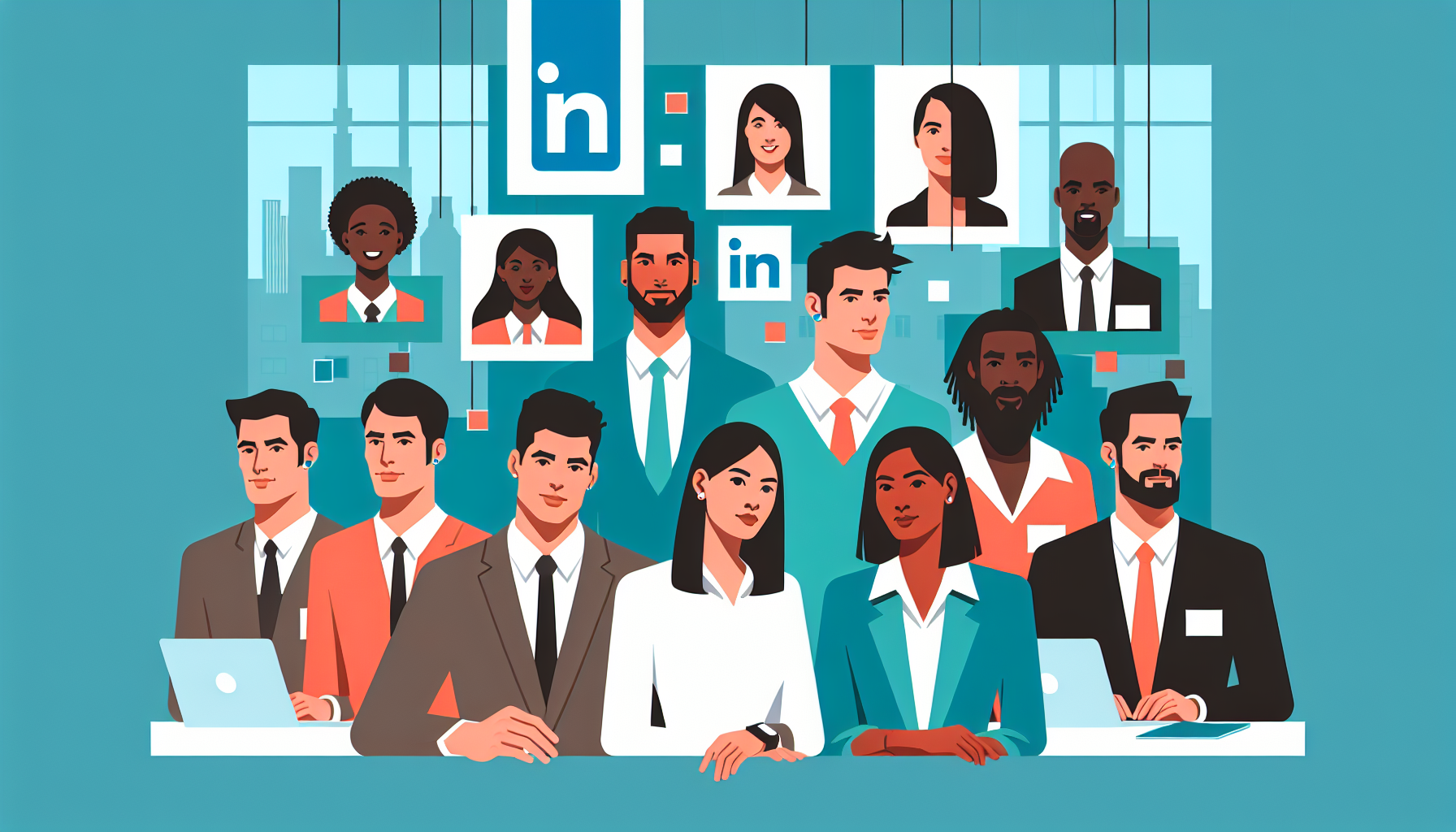 Diverse UK professionals in a modern office discussing job alerts