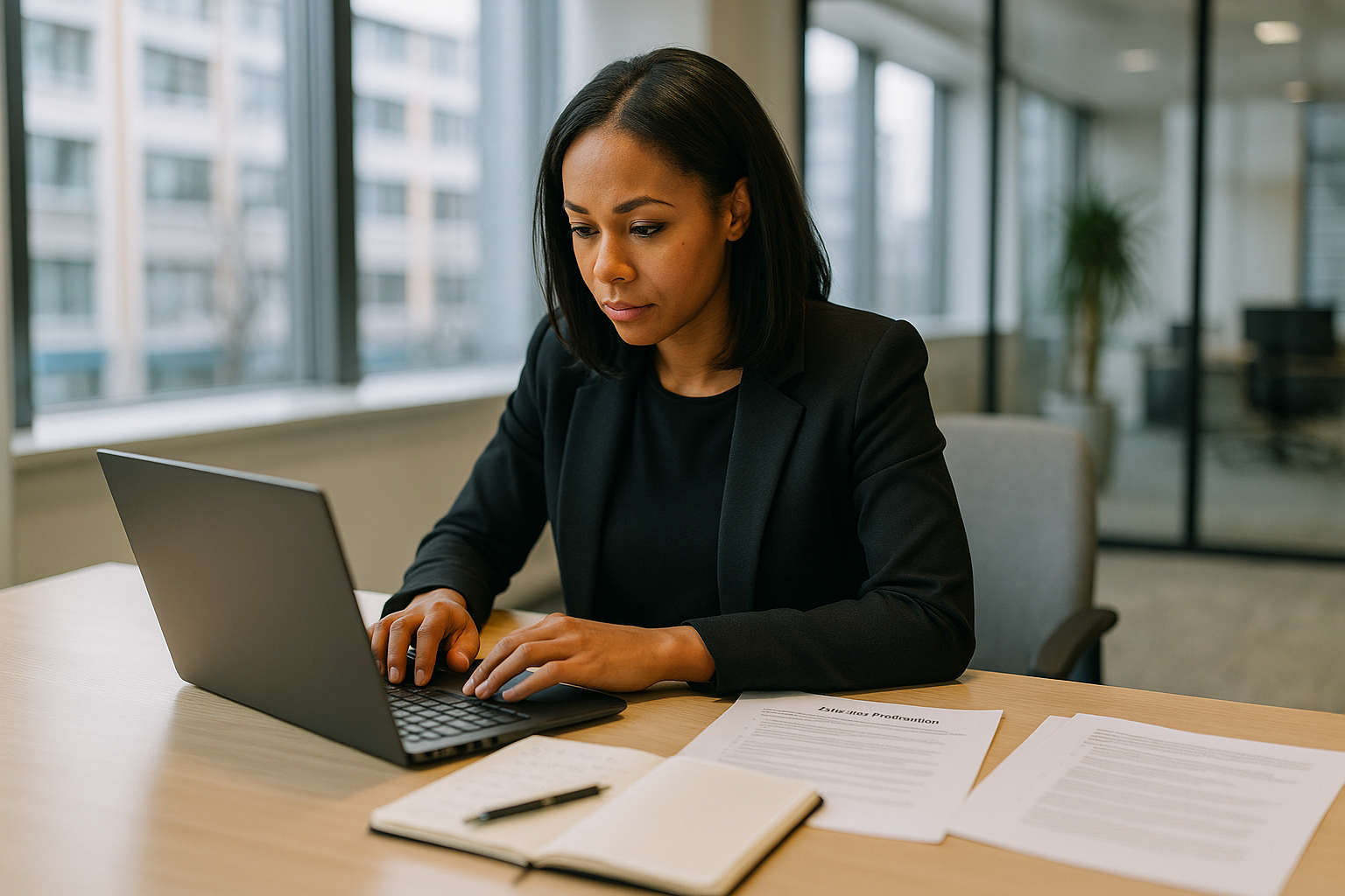 UK professional preparing career documents for interview question bank UK
