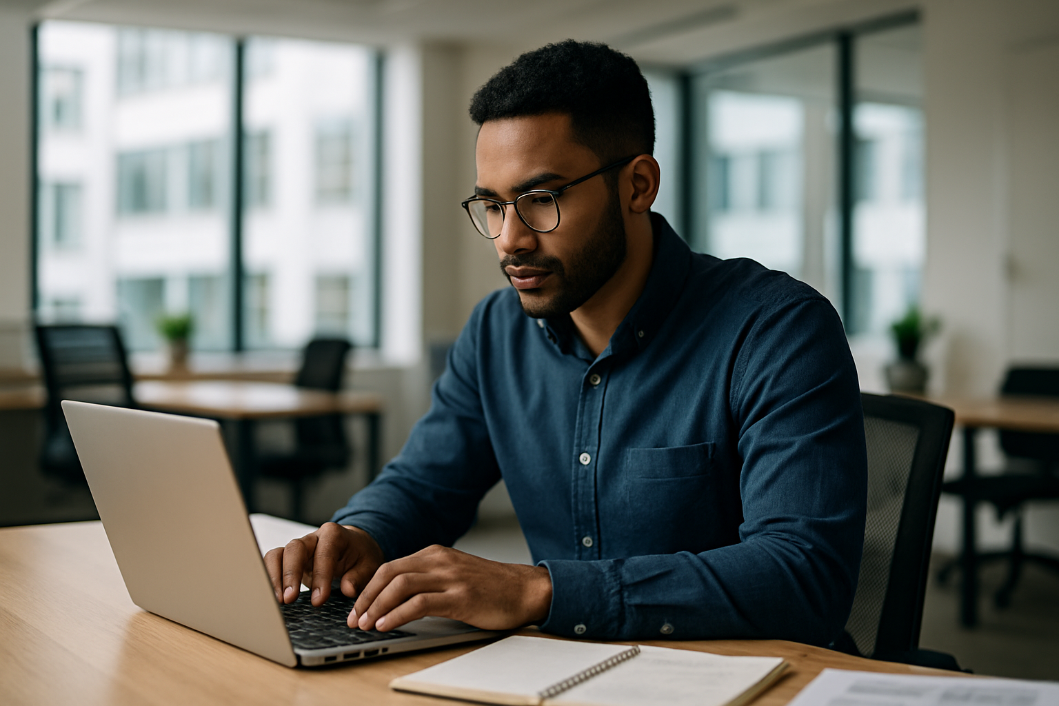 UK professional preparing career documents for Technical sales UK