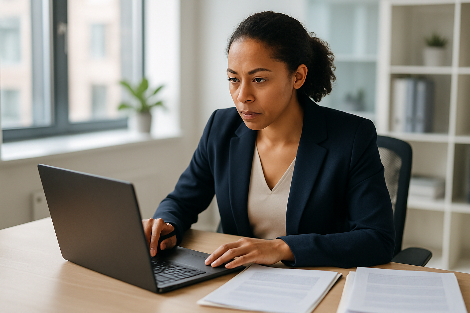 UK professional preparing career documents for family lawyer UK