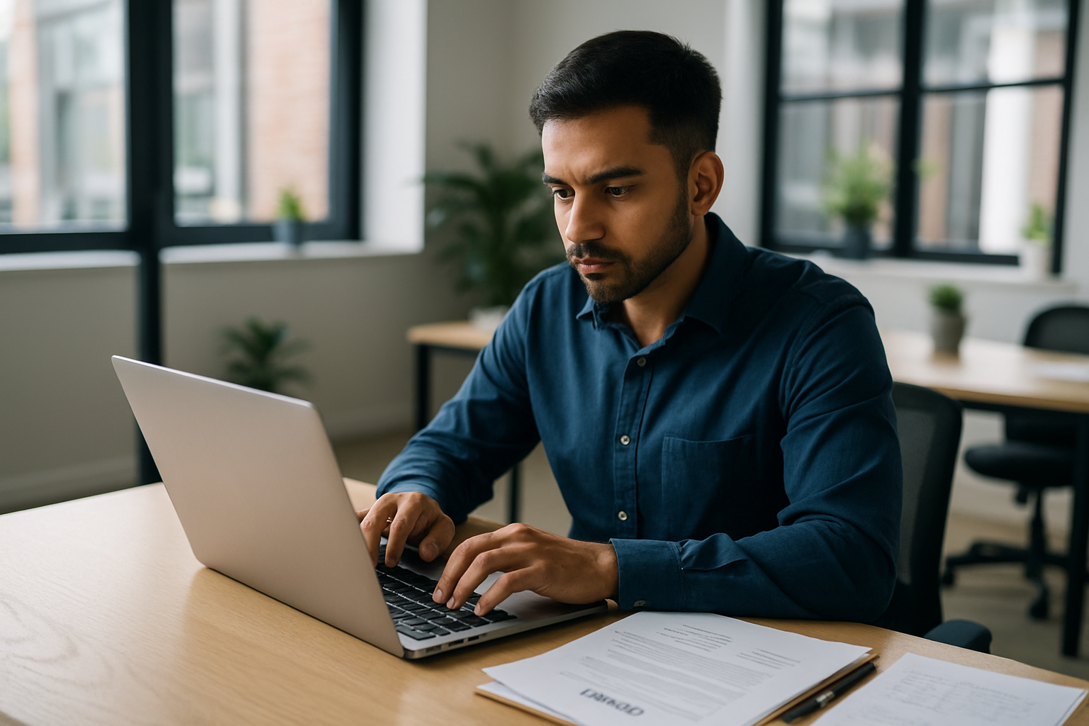 UK professional preparing career documents for Milkround UK
