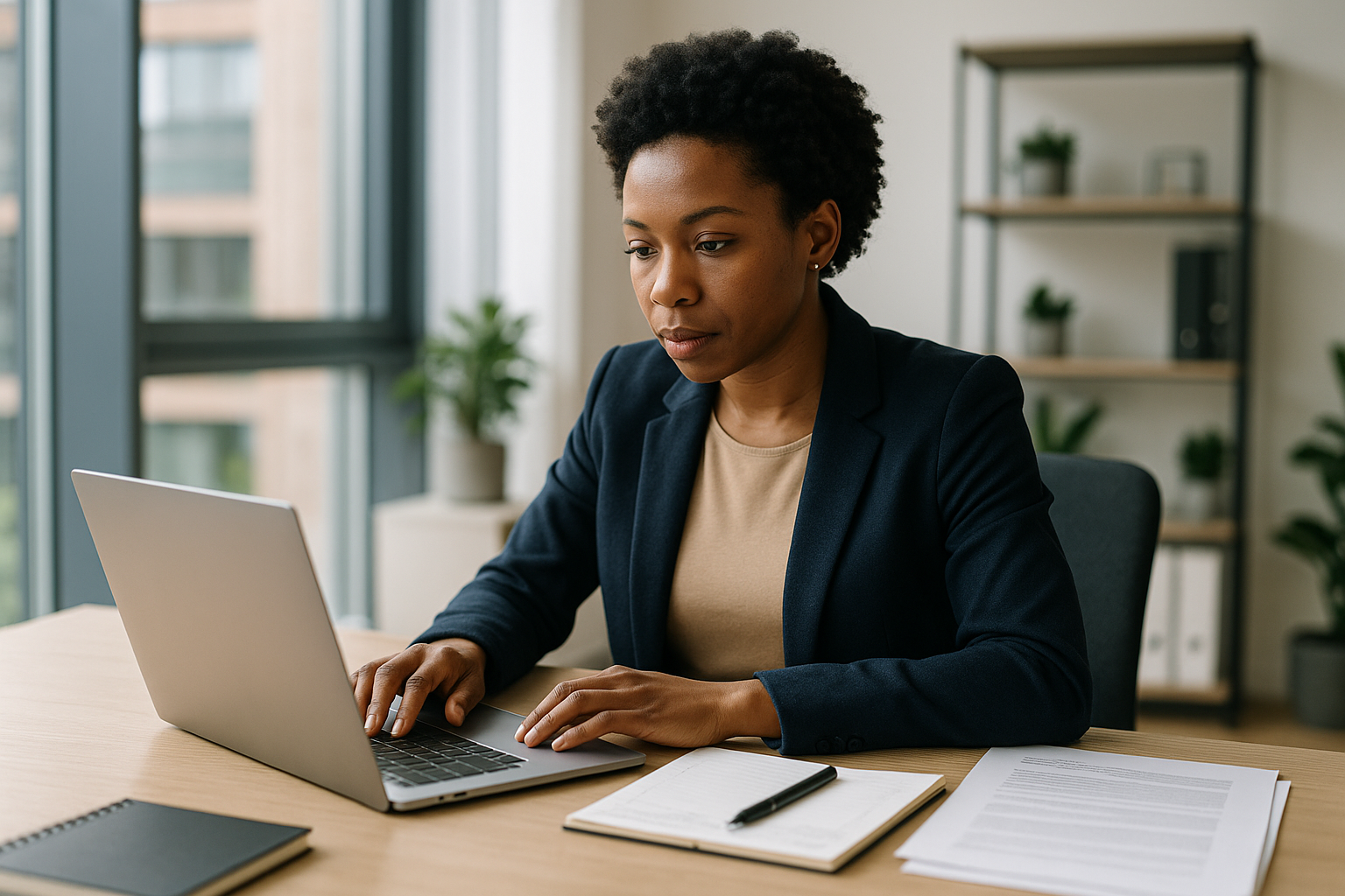UK professional preparing career documents for Imposter syndrome UK