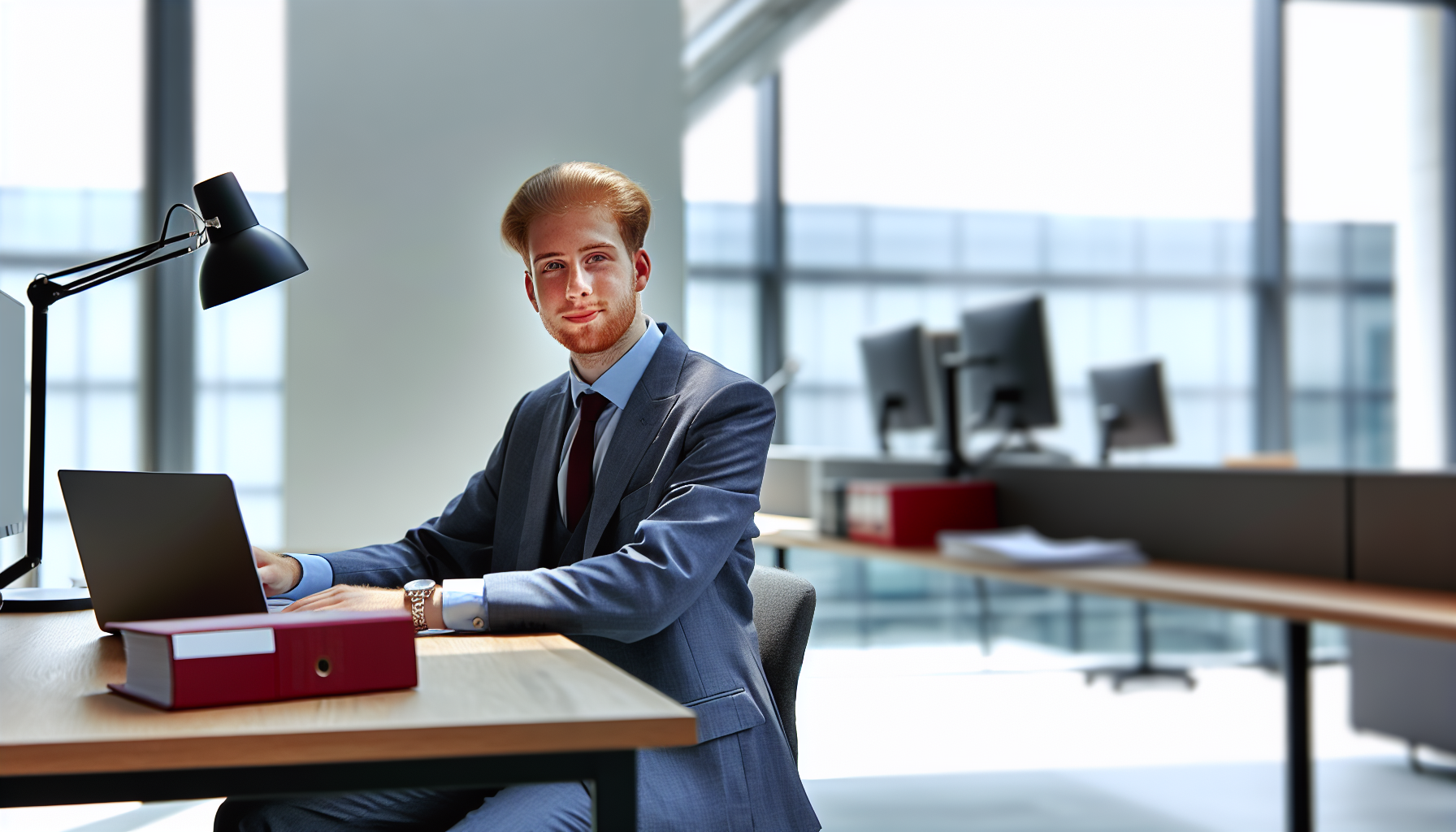 UK professional working on part-time rights documentation at desk