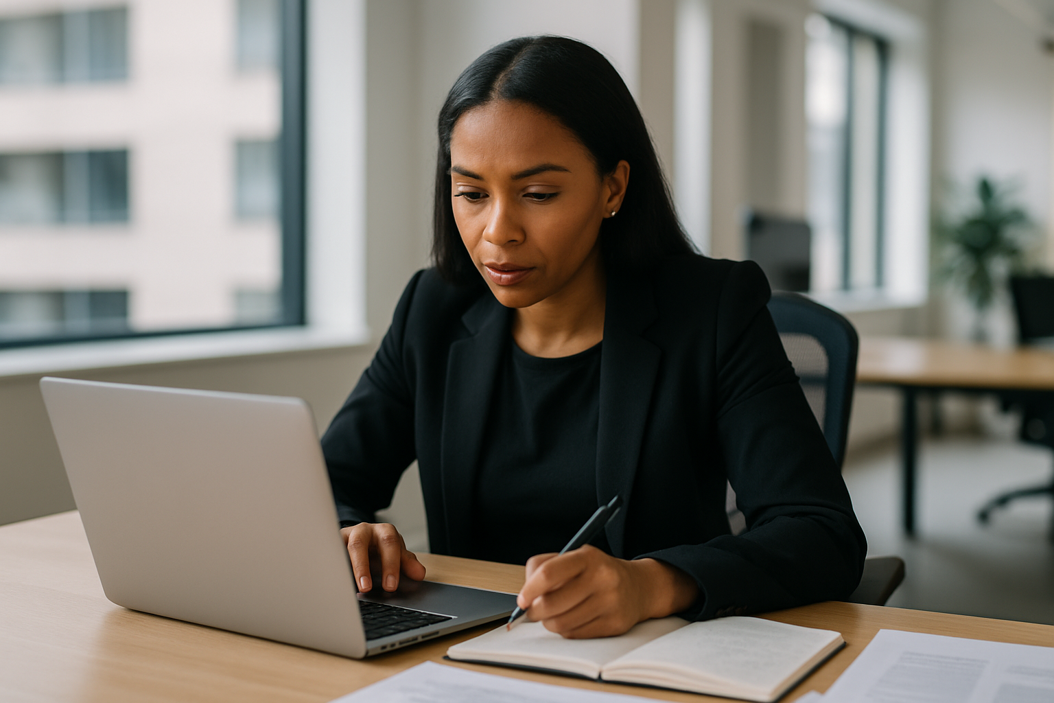 UK professional preparing career documents for Business development executive UK