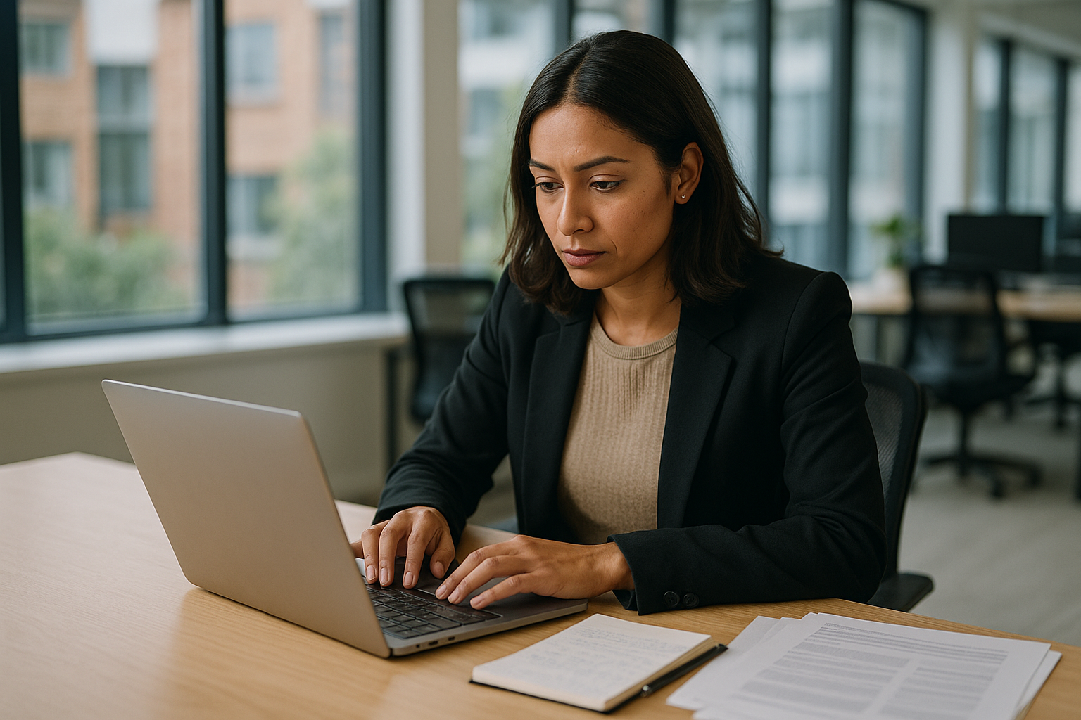 UK professional preparing career documents for family business executive UK