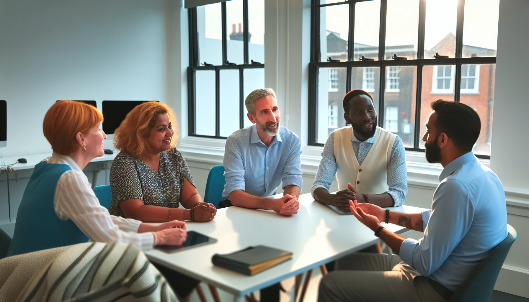 Collaborative discussion among UK professionals