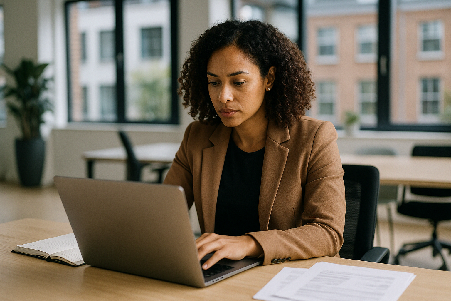 UK professional preparing career documents for term time working UK