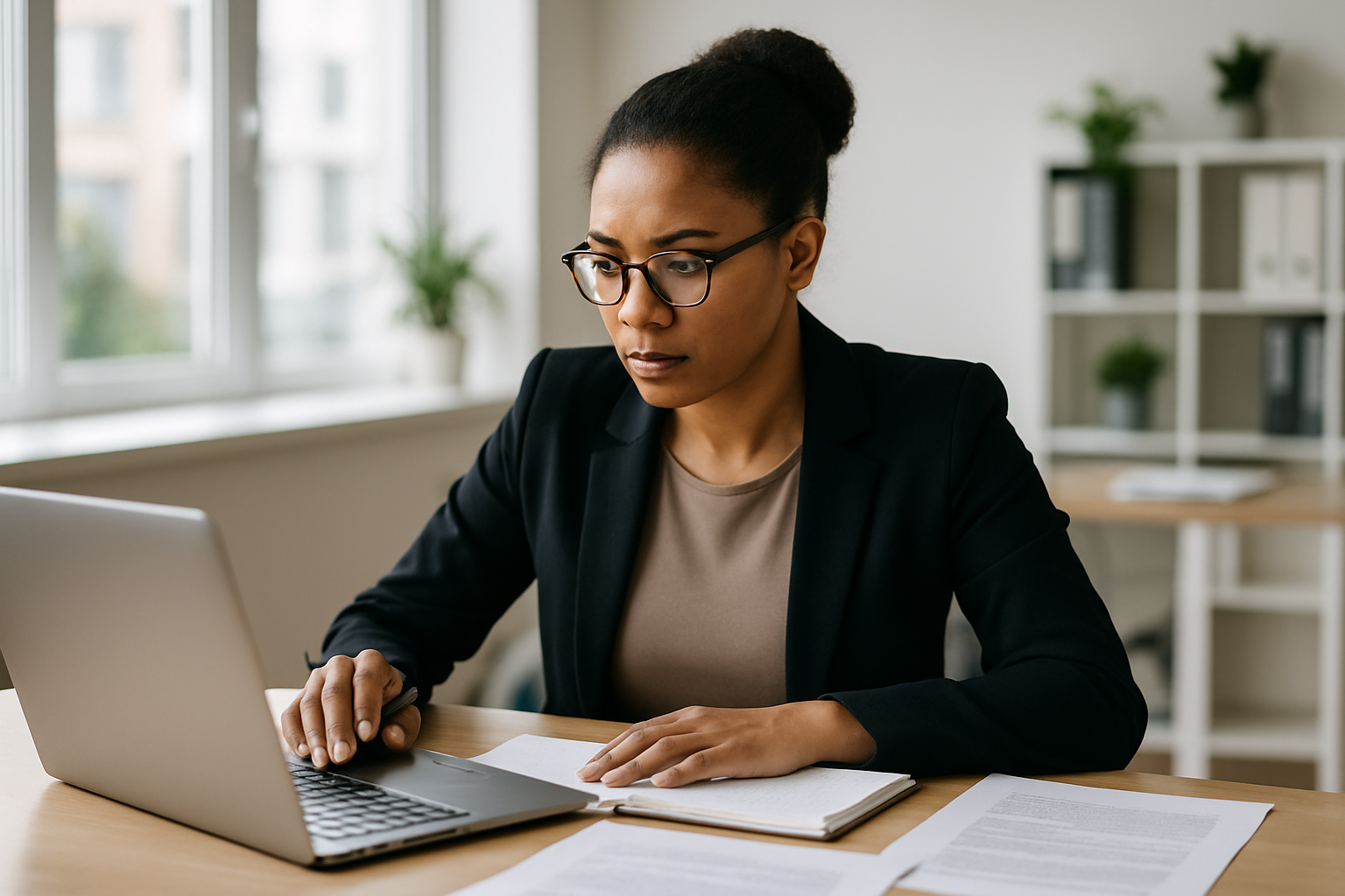UK professional preparing career documents for golden parachute UK