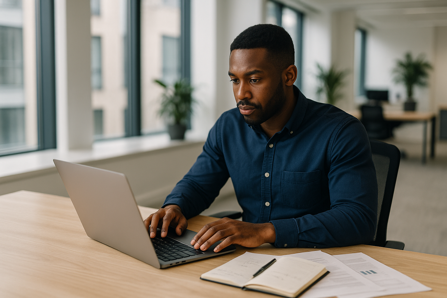 UK professional preparing career documents for Employee assistance programme UK