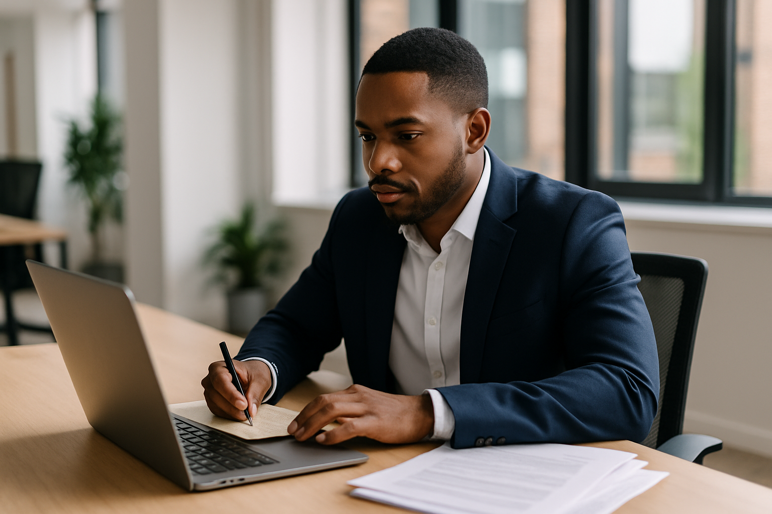 UK professional preparing career documents for UK shortage occupation list